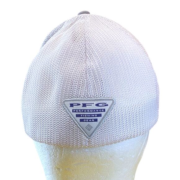 Columbia PFG Fish Flag Mesh Trucker Hat Outdoor Gorpcore Summer Americana July 4 - Picture 3 of 11